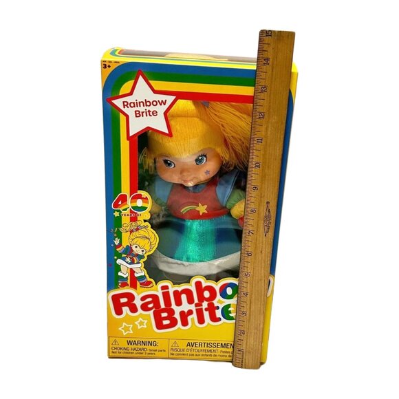 Rainbow Bright 40th Anniversary Fashion Doll TLS Plush New Boxed - Picture 8 of 8